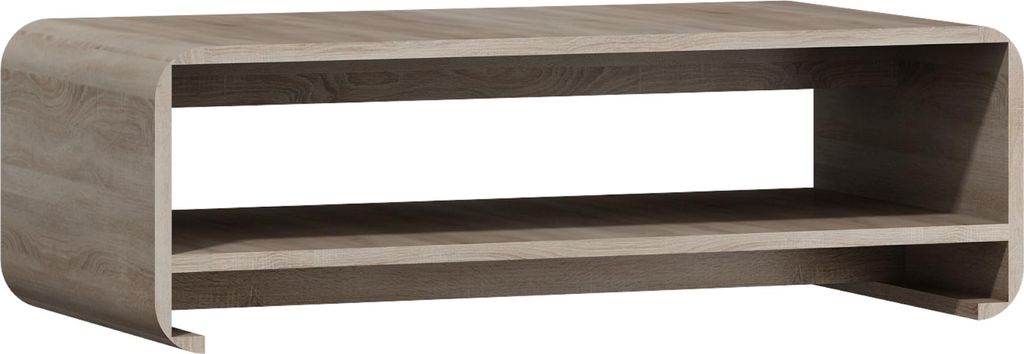 Couchtisch LYNGDAL - Eiche Sonoma - Matt - Breite 120 cm, Höhe 42 cm, Tiefe 60 cm