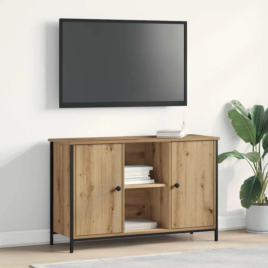 SYFAX™ Set mobile TV Rovere artigianale 101 x 35 x 65 cm - 2