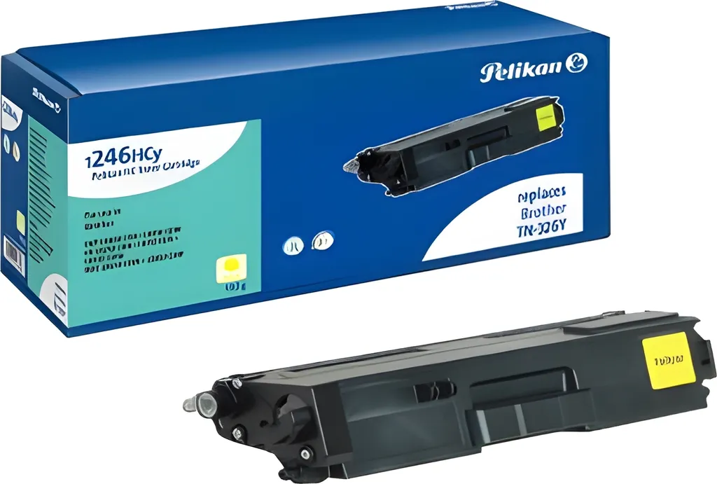 Toner jaune Pelikan TN-326Y haute capacité pour Brother