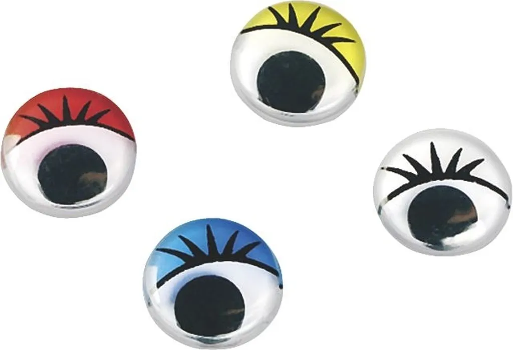 Yeux Mobiles pour Scrapbooking et Personnalisation d'Objets 10mm Prandell
