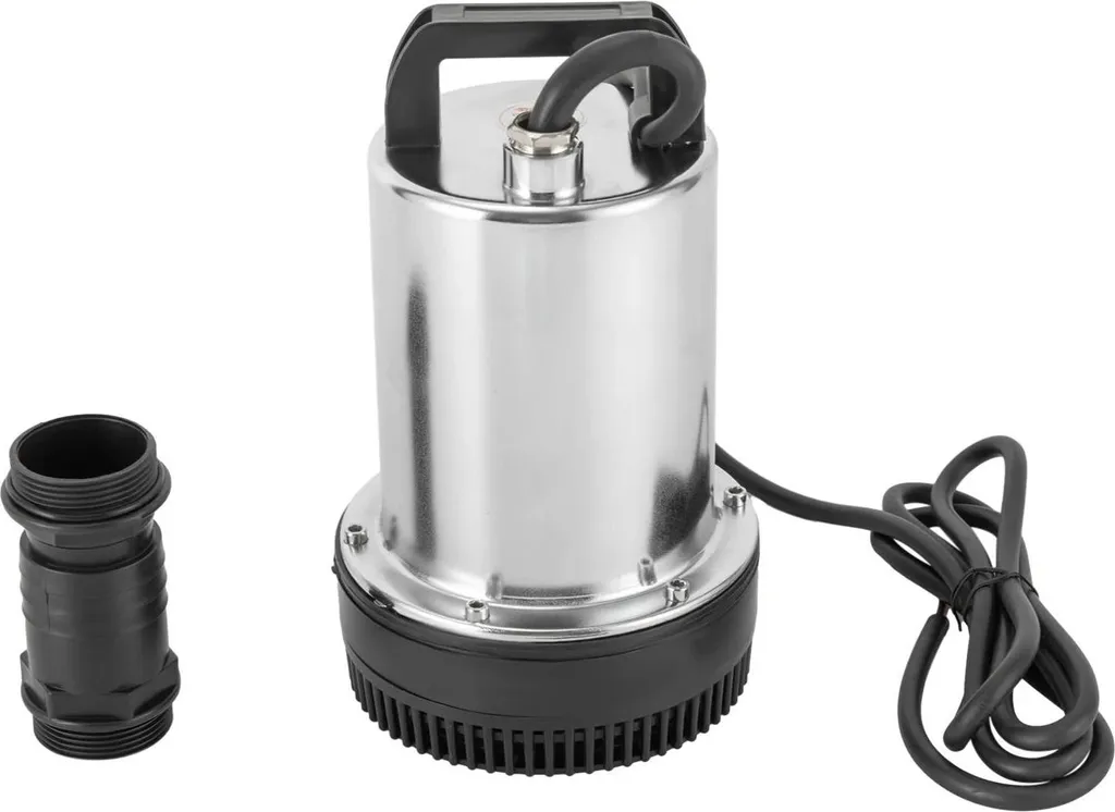 Pompe eaux usées 12V pour vider cave inondée et fosse septique submersible
