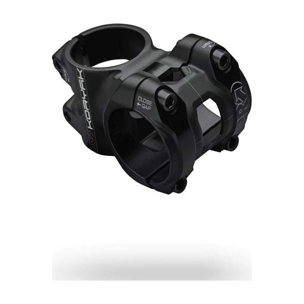 Potence PRO Koryak 0° 31,8 x 60 mm Noir - Composant VTT Performance