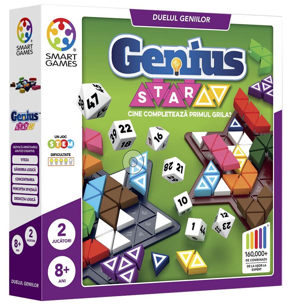 The Genius Star – Logik- und Strategiespiel (rumanische Ausgabe)