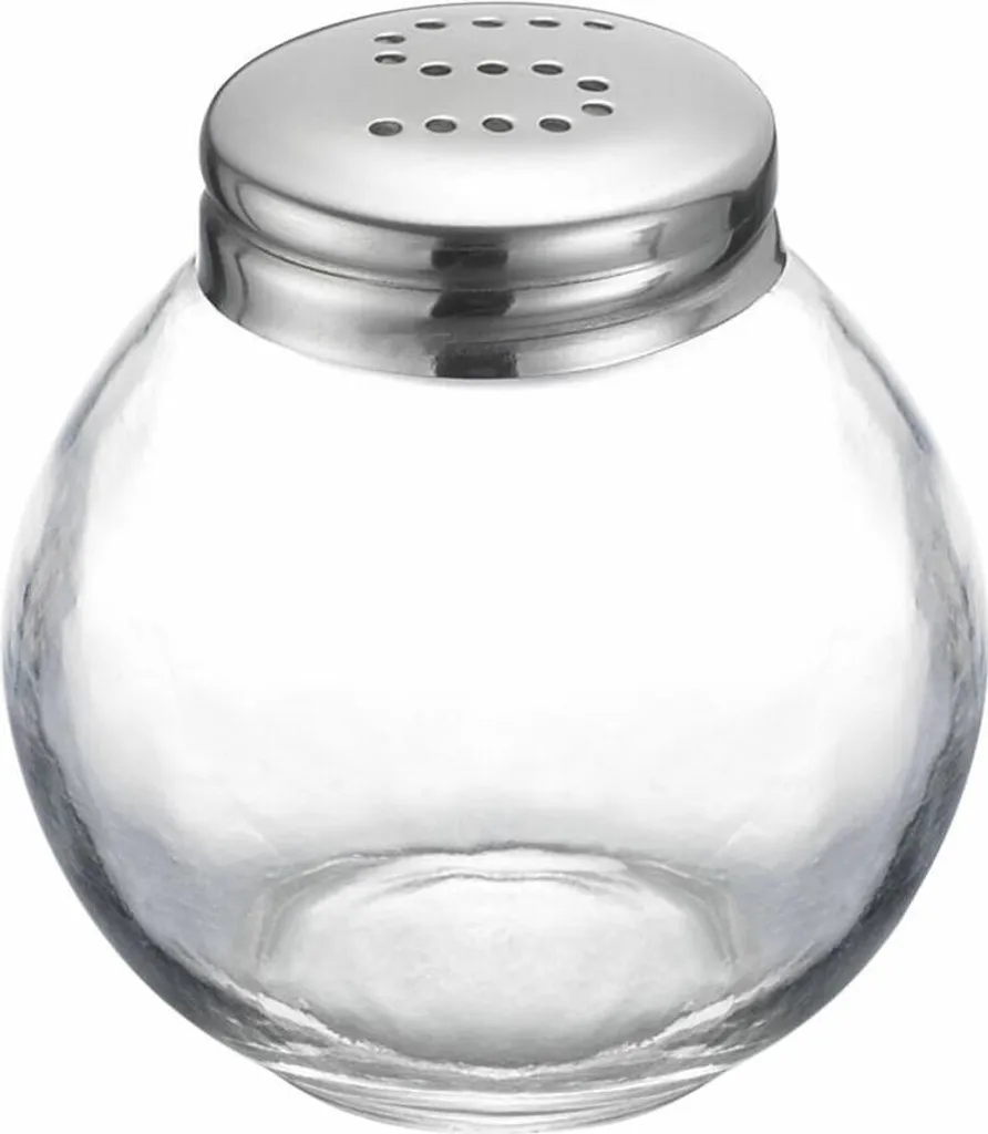 Westmark 12 Salzstreuer Roma 654722E2 - Set Spargisale Vetro e Acciaio