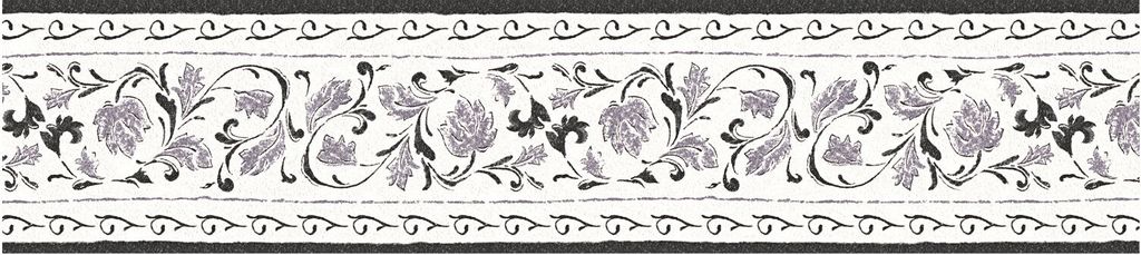 Bordüre Blumentapete Lila 343291 Papier Wandtapete A.S. Produktbild 