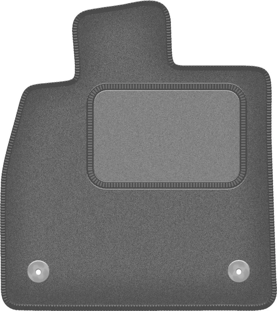 Tappetino per Audi TT III (2015-) Coupé | Velluto Grafite con Bottoni