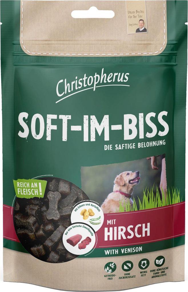 Christopherus 125gx12 Soft-Im-Biss Hirsch Obrázok produktu 