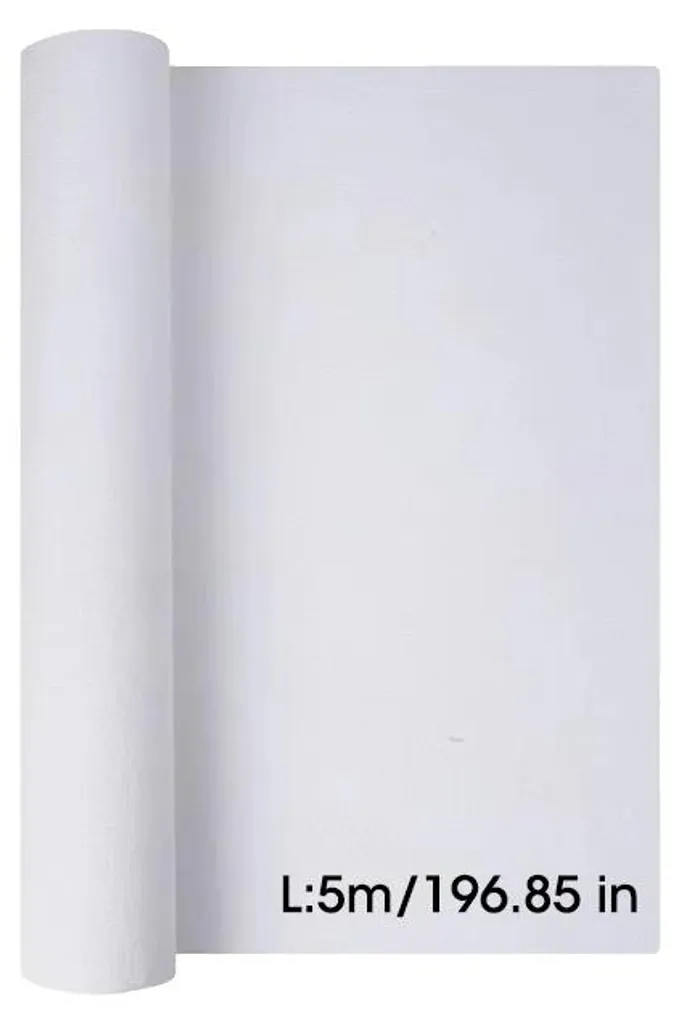 Toile en coton pour peinture acrylique et huile, rouleau 5m polyvalent