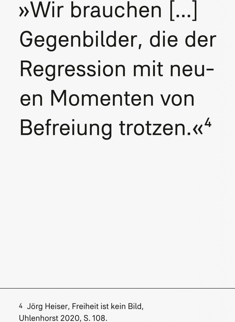 Heiser, J: Freiheit ist kein Bild