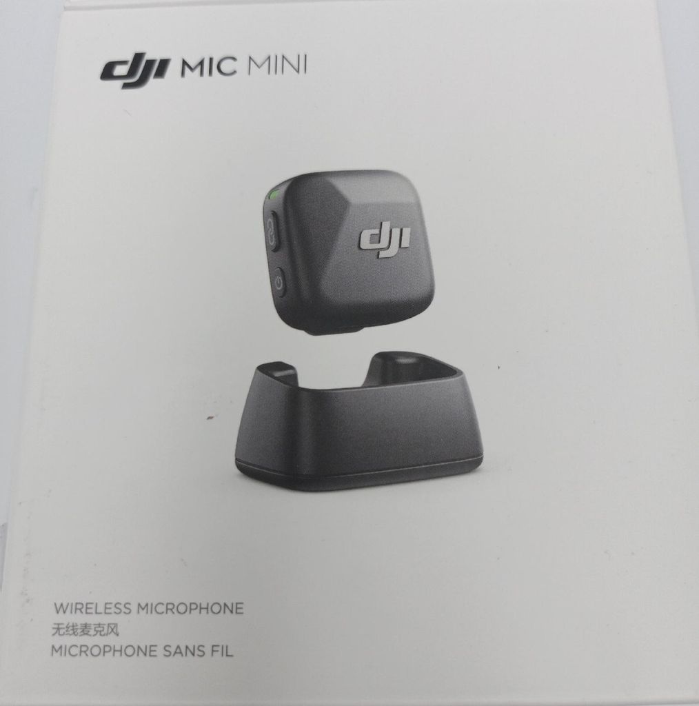 DJI Mikrofon Mini-Sender Schwarz Produktbild 