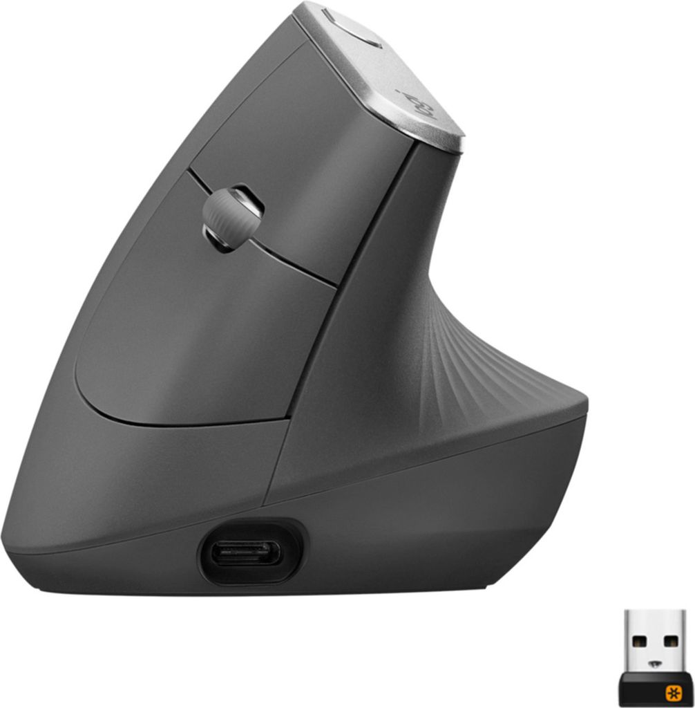 Logitech Wireless Mouse MX Vertical ergonomisch black Obrázok produktu 1