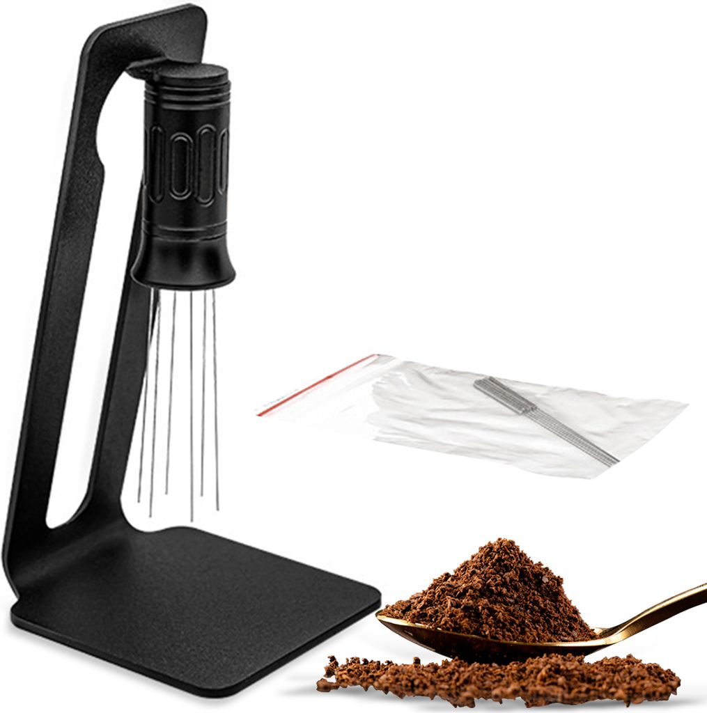 Nástroj WDT Espresso, 6 ihiel, 0,4 mm, rozdeľovač kávy, Obrázok produktu 