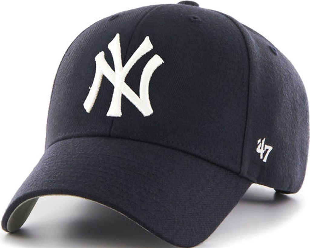 Forty Seven 47 Brand MVP New York Yankees Curved Visor Snapback Cap Navy MLB Limited Edition