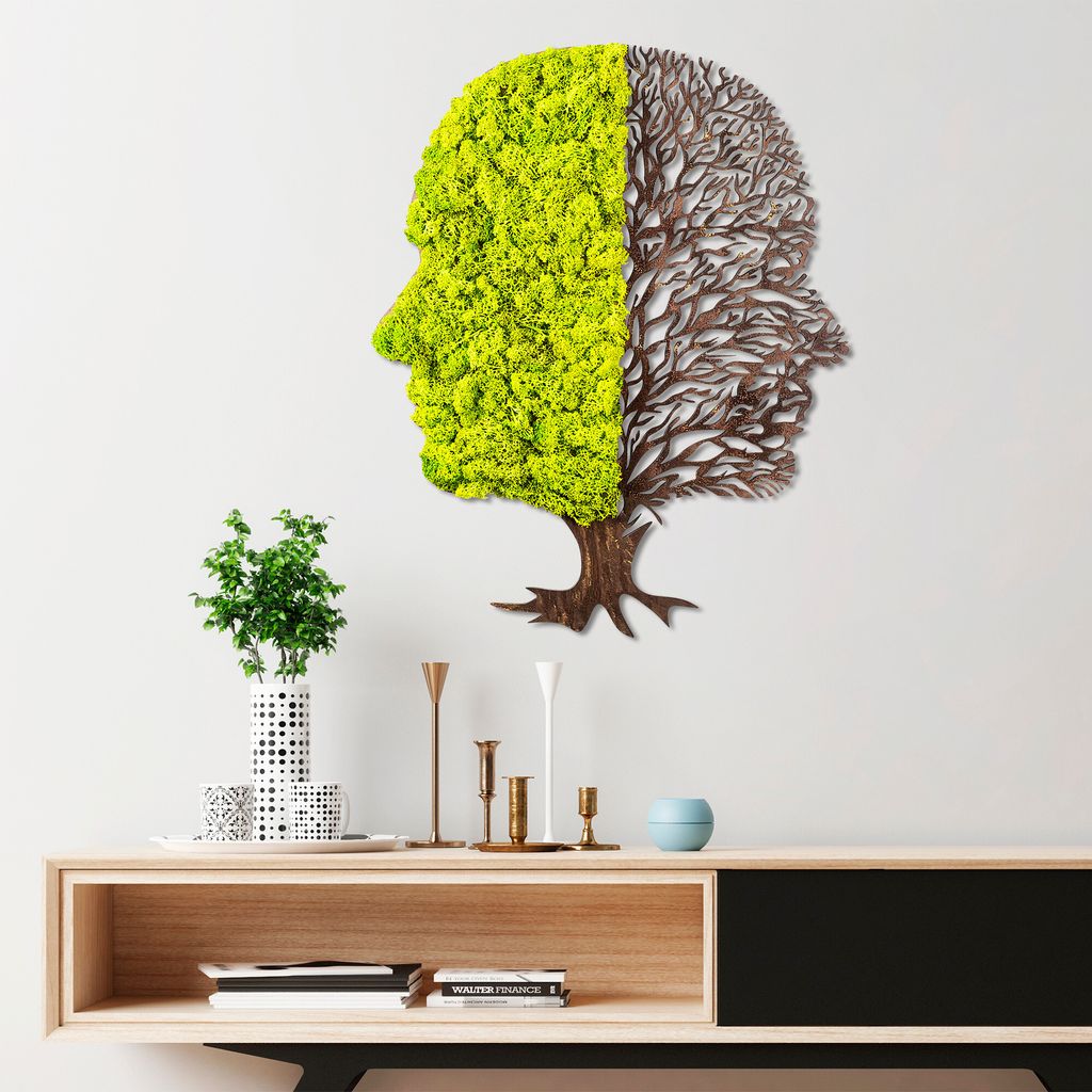 Wallity, Green- NTR1110, Zelená,Hnedá, Ostatné bytové Obrázok produktu 