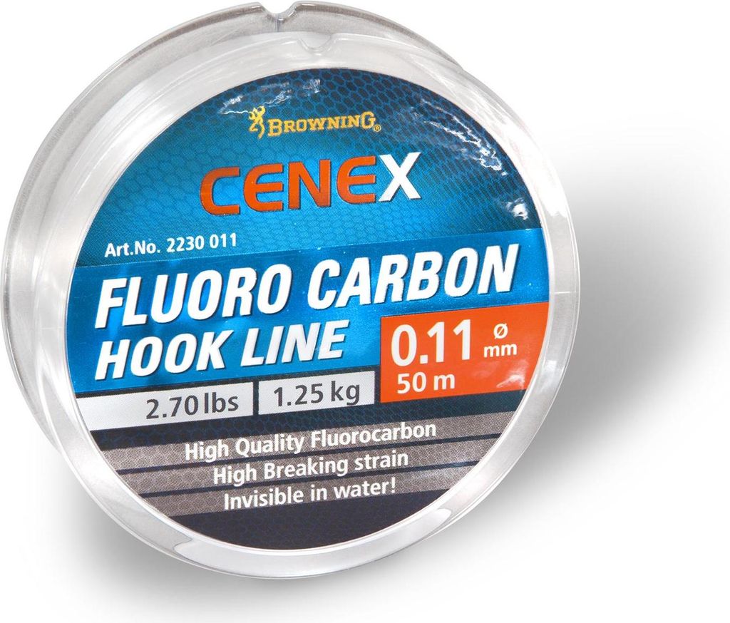 Browning Schnur Cenex Fluoro Carbon Hook Line ø0,15mm
