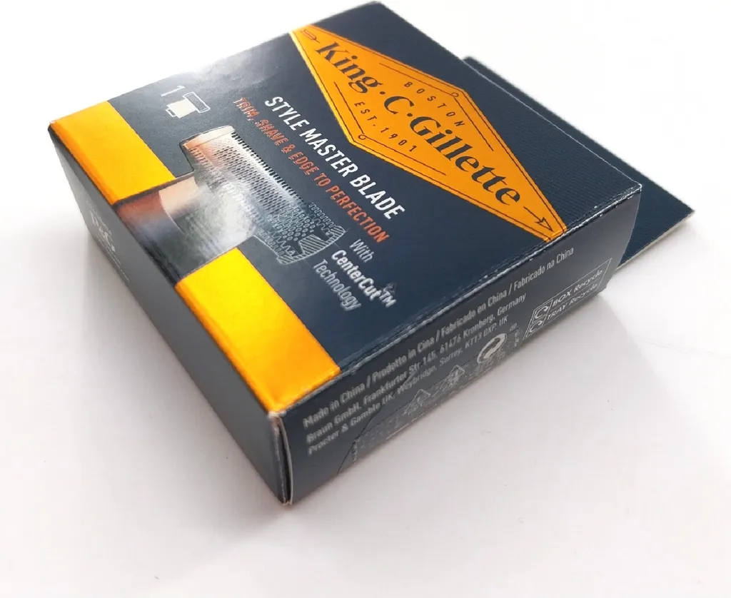 Rasage et tonte précise avec les lames King C. Gillette Style Master - 6