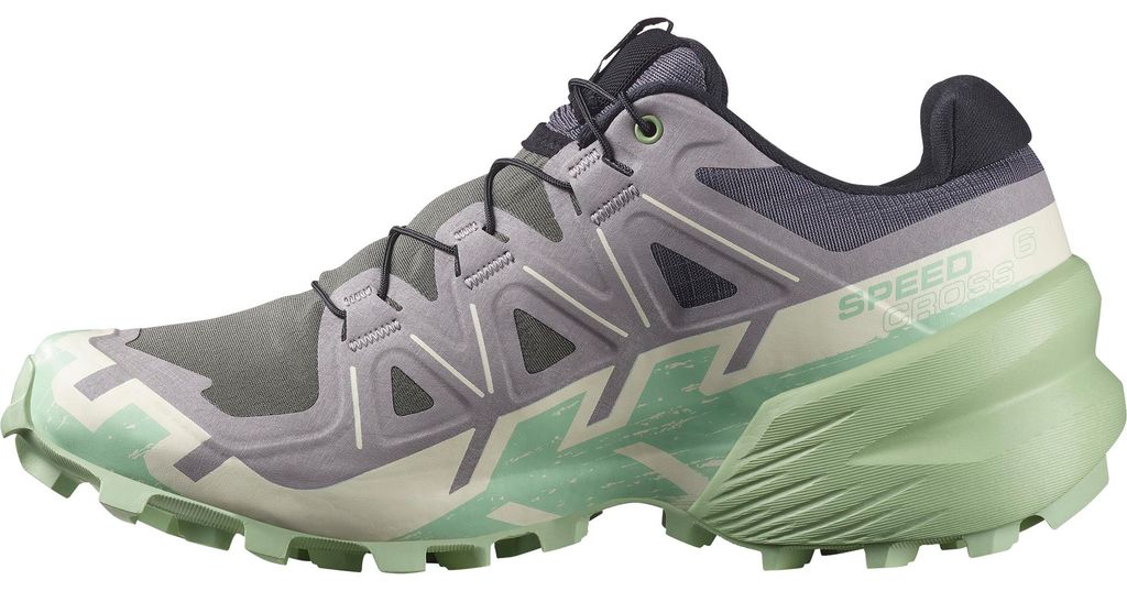 SALOMON Speedcross 6 Damen Trailrunning Schuhe grau EU 39 Produktbild 