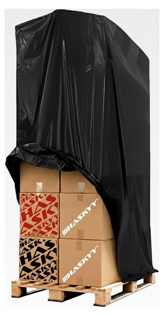 XXL Schutzhaube 250x130x90 cm - Universelle Abdeckhaube für Paletten, Gitterboxen, Grill, Strandkörbe und Gartenmöbel - wasserdichte PE Schutzh...
