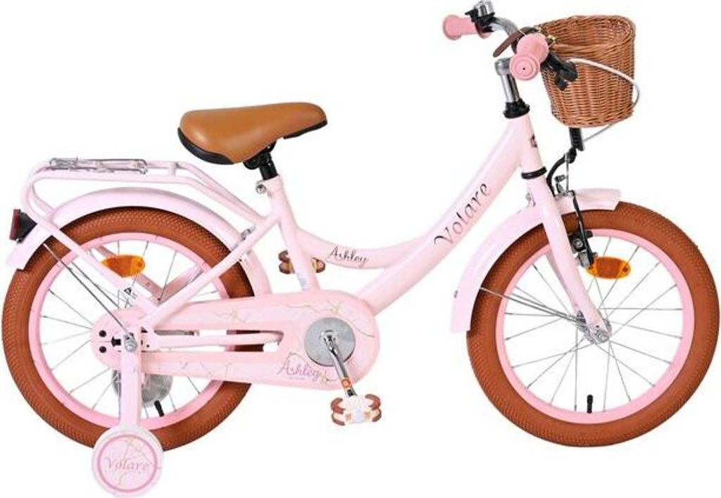 Volare Ashley Kinderfahrrad - Mädchen - 16 Zoll - Rosa Produktbild 