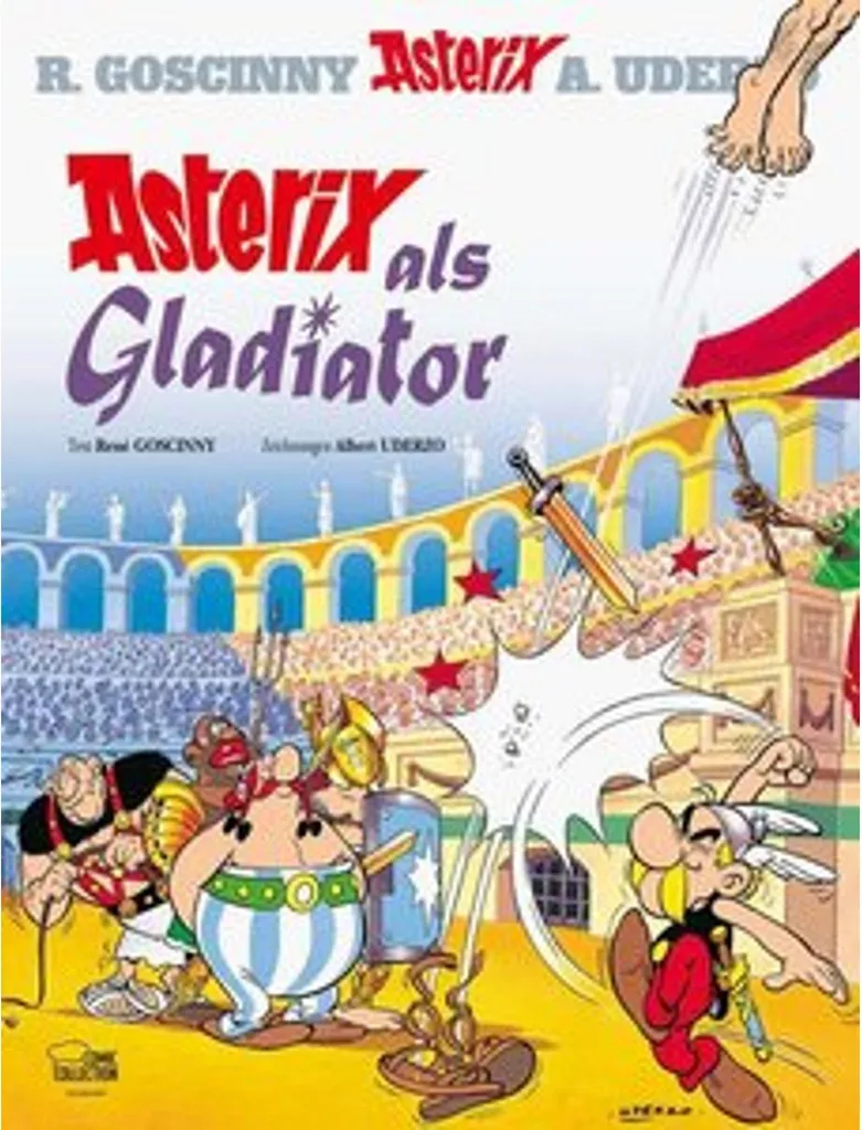 Astérix Gladiateur Tome 3 : Édition Illustrée avec Astérix et Obélix