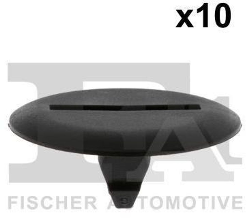 10x FA1 Clip Zier- / Schutzleiste 14-10012.10 passend für MERCEDES-BENZ C-Klasse Limousine (W204) 14mm