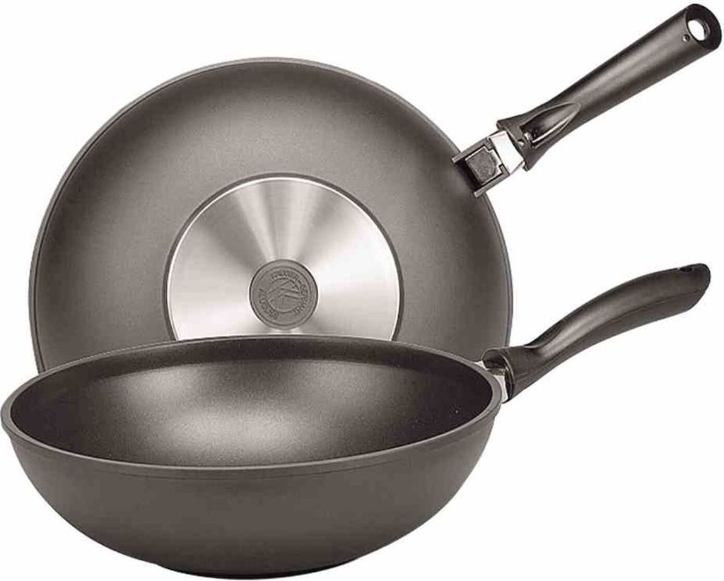 KARL KRÜGER Poêle à wok Leipzig Ø30 cm Fonte d'aluminium Image du produit 