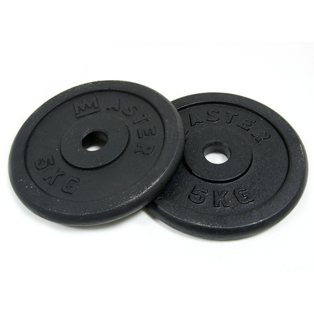MASTER-Scheibe 5 kg Metall (Paar) Produktbild 