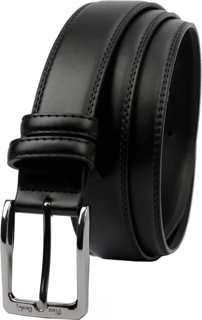 Ceinture Pierre Cardin Greg 57203 cuir pleine fleur avec boucle métal