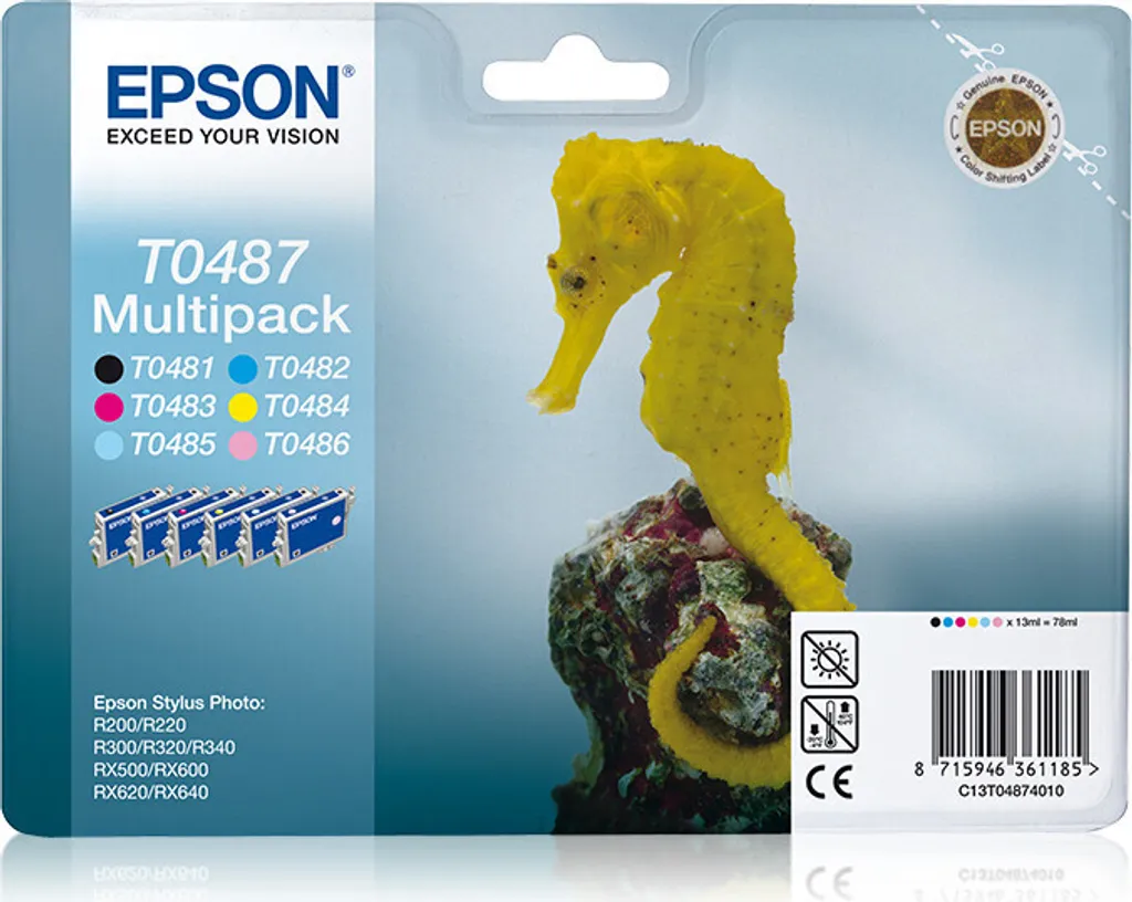 Finissez-en avec les couleurs ternes grâce aux cartouches Epson T0487