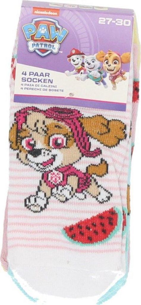 Set di 4 calzini Paw Patrol - Comodi calzini da ginnastica Immagine del prodotto 