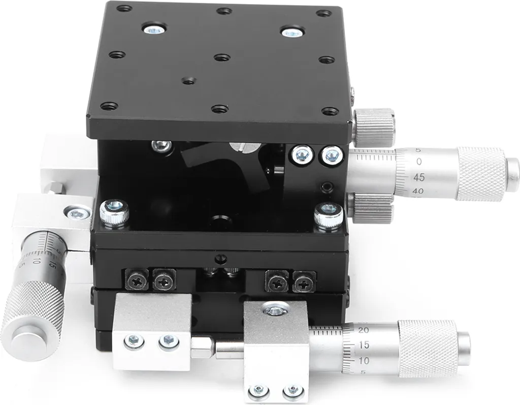 Réglage de précision XYZ 60x60mm pour corriger vos erreurs d'alignement