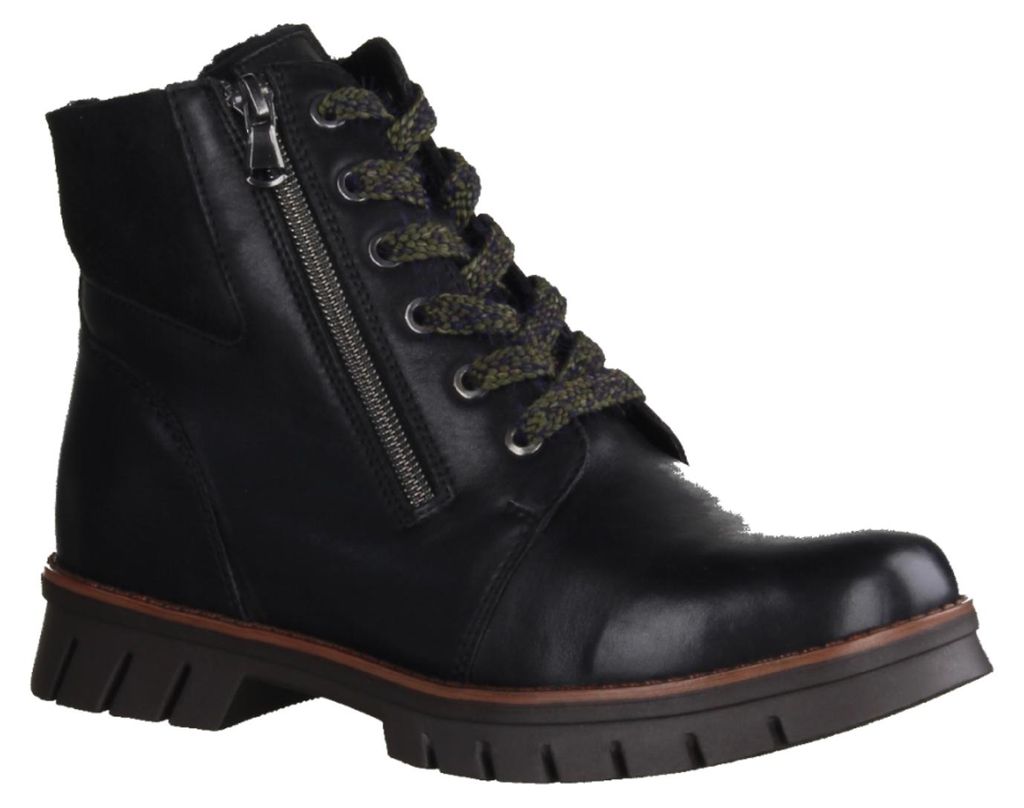 Waldläufer H-Xara 975901-001 Boots, Damen, Schwarz, Leder, Produktbild 