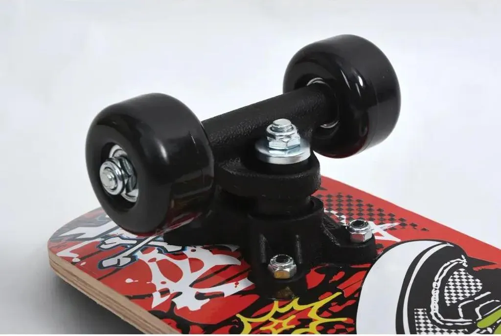 Skateboard Compact 43cm Schildkröt - Surface Antidérapante et Stable - 5