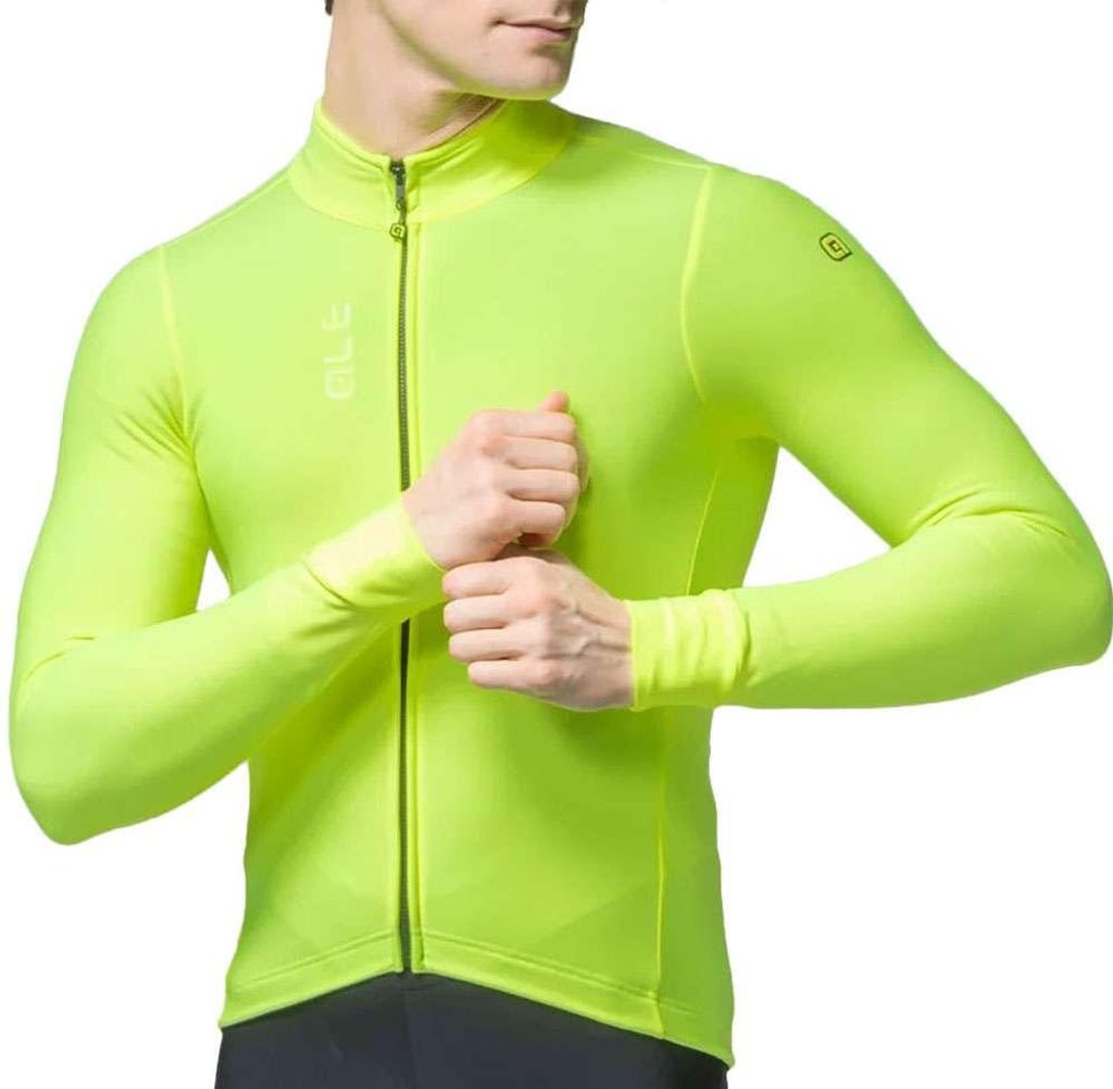 Ale Pragma Fondo 3.0 Langarm-trikot Gelb S Mann Gelb S