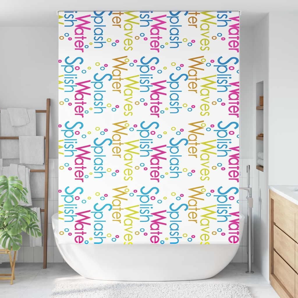 vidaXL Duschrollo 150x240 cm Stoffbreite 146 cm Produktbild 
