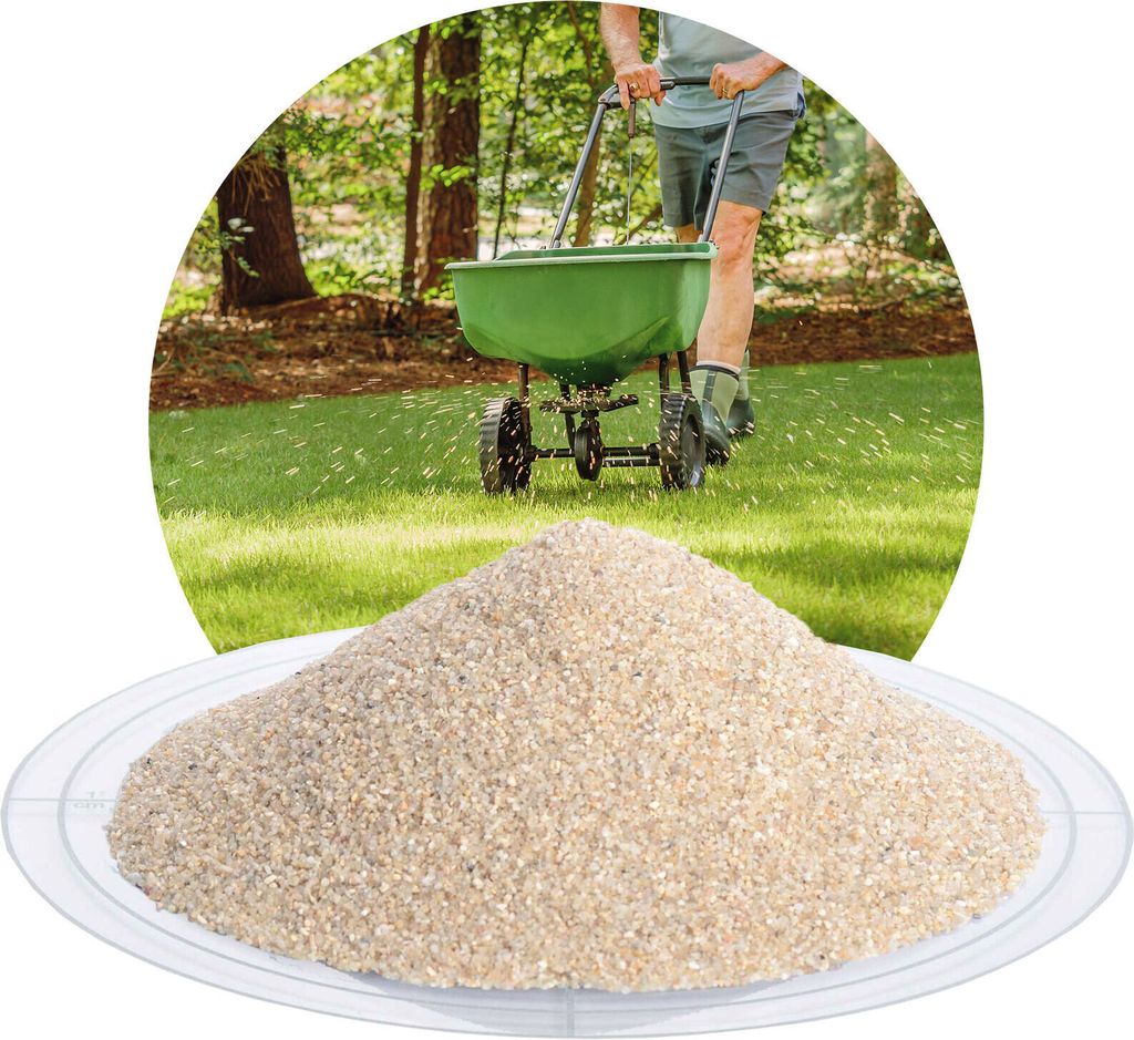 Schicker Mineral-Rasensand 25 kg-0,5-1,0mm