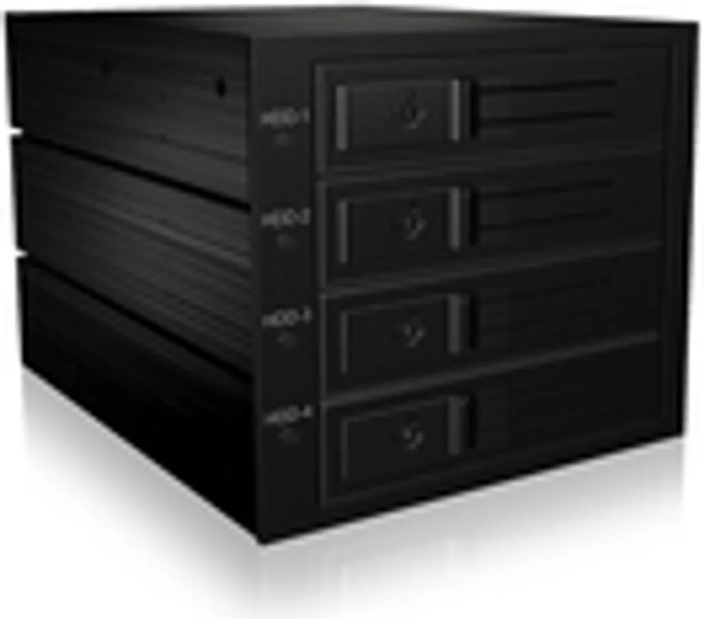 Rack Amovible Hot Swap ICY BOX IB-564SSK avec Ventilateur 80mm Intégré