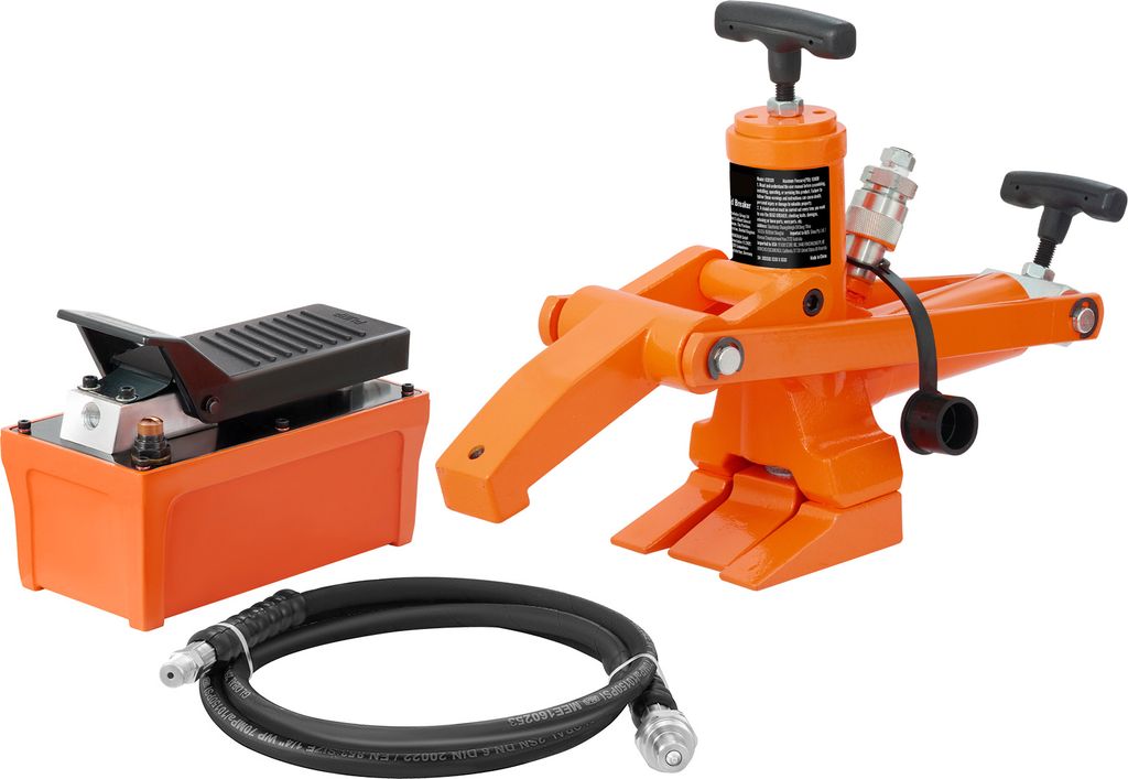SucceBuy Hydrauliczny przerywacz do opon, pompa nożna 10 Zdjęcie produktu 