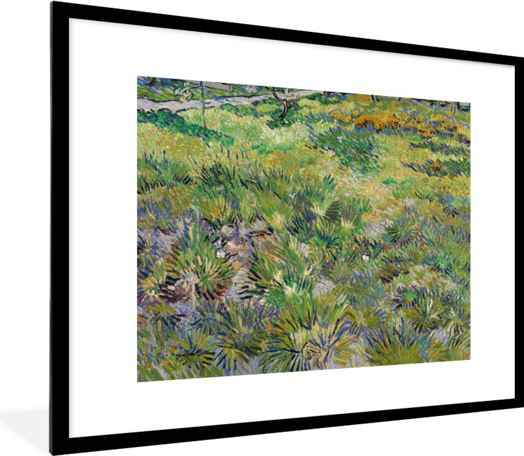 MuchoWow® MuchoWow® Gerahmtes Poster Langes Gras mit Produktbild 