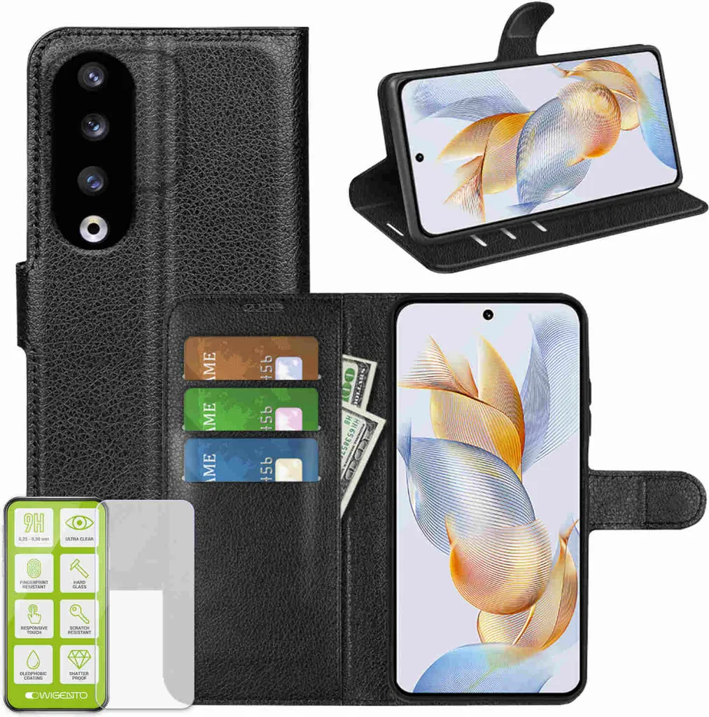 Testata per Voi: Cover Samsung S23 FE Nera Opaca + Pellicola H9