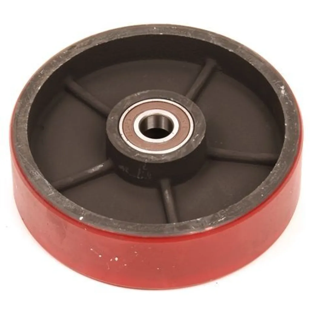Roue pivotante de rechange pour chariot à palettes de manutention