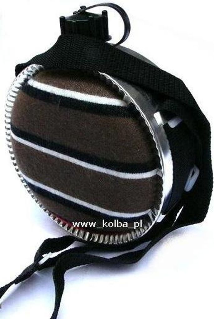 Gourde MFH, "Scout", ronde, housse en tissu, 1,75 l Image du produit 