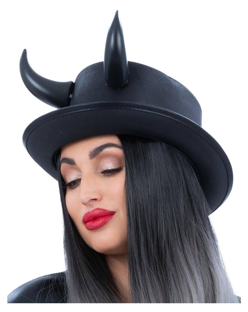 Fever - "Deluxe" Zylinderhut für Herren/Damen Uni SM937 (Einheitsgröße) (Schwarz)