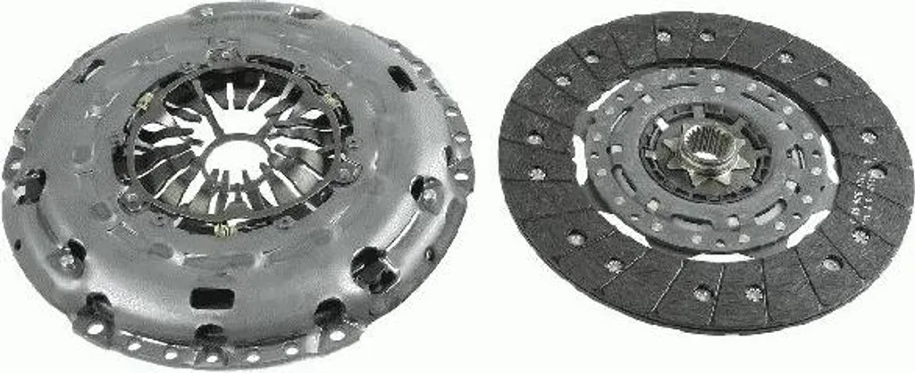 Kit d'embrayage SACHS 3000 951 882 Haute Résistance - Standard OE Ford