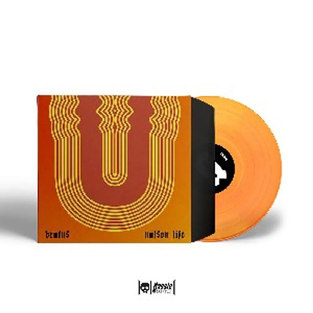 Disque Vinyle Brutus Unison Life Album Couleur Orange Edition Limitée