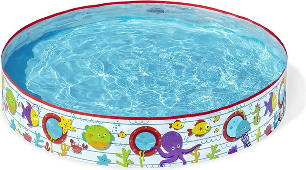 Piscine enfant rigide sans gonflage Bestway 152x25 cm anti-crevaison