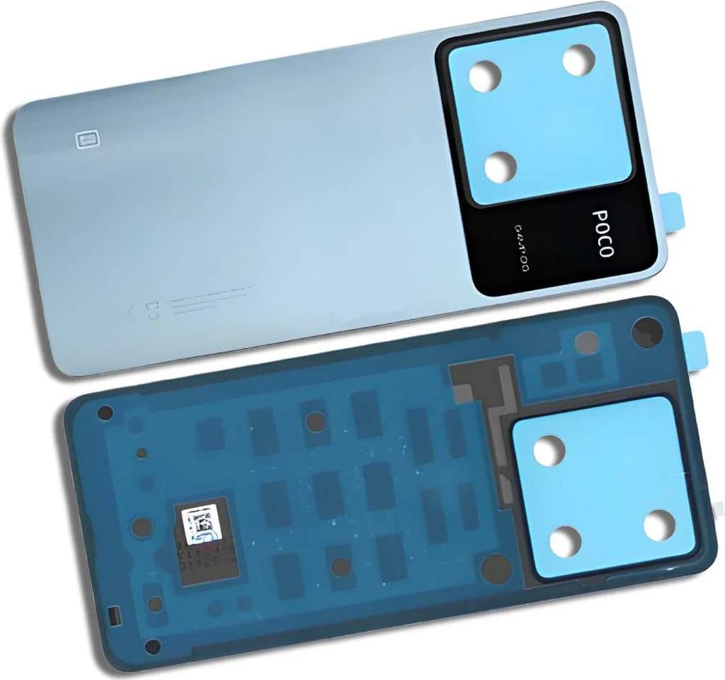 Ersatz Akkudeckel für Xiaomi Poco X6 (23122PCD1G), Blau