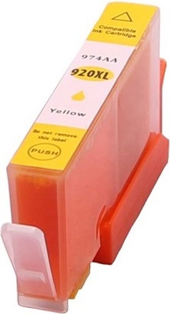 Druckerpatrone kompatibel mit HP 920 yellow XL - HP CD974AE für OfficeJet 6000, 6000 special Edition, 6000 Wireless, 6500, 6500 A, 6500 A Plus, 6...