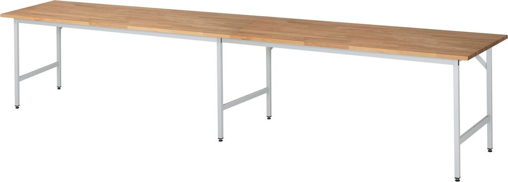 Rau Arbeitstisch Jerry höhenverstellbar, B4000xT800xH800-850mm, B-Platte-25mm