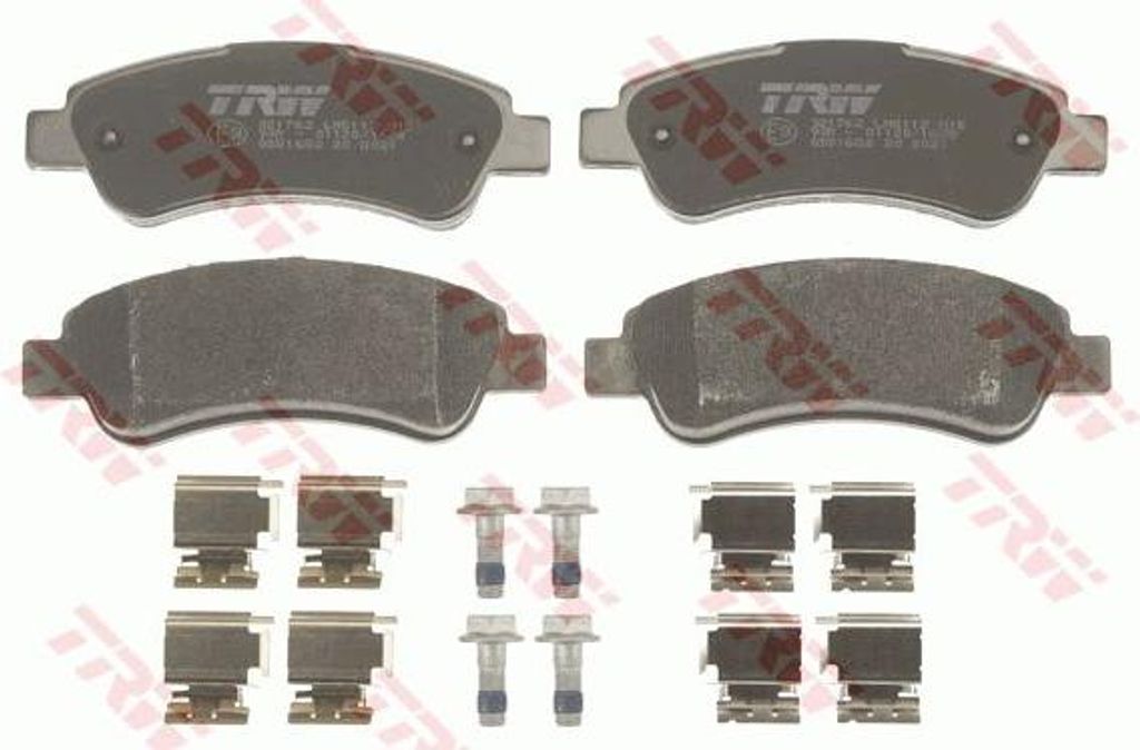 TRW GDB1682 Bremsbelagsatz, Scheibenbremse OE 425469 kompatibel mit Jumper, Ducato, Boxer